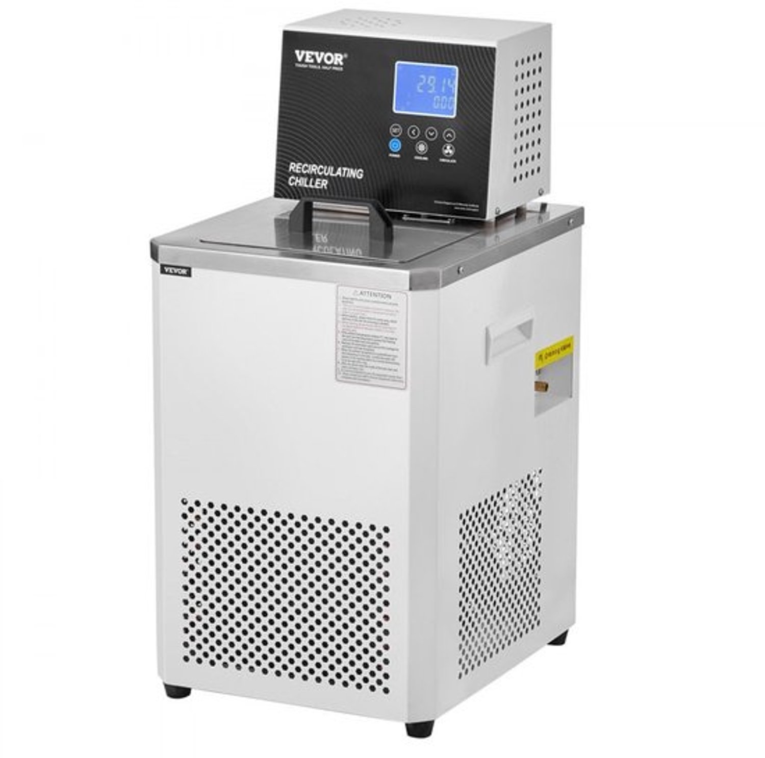 Laboratoriumkoeler Circulatiepomp - 6L Watertank - 800 W Vermogen - RVS 304 Materiaal - Voor Laboratorium En Industrie