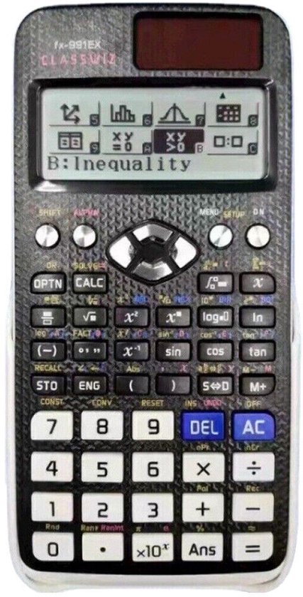 Studenten Rekenmachine FX-991EX ClassWiz - Wetenschappelijke rekenmachine - 552 functies | bol
