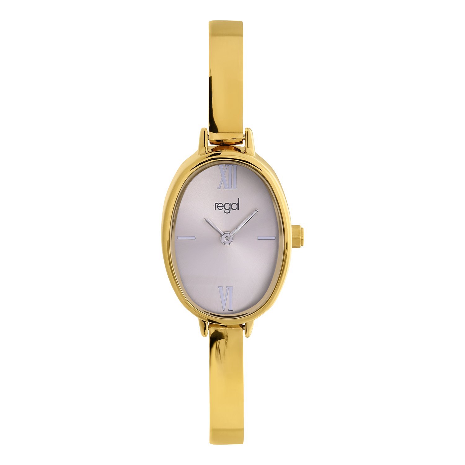 Lucardi Dames Regal Analoog Dames Horloge - Horloge - Staal - Zilverkleurig - 30 mm