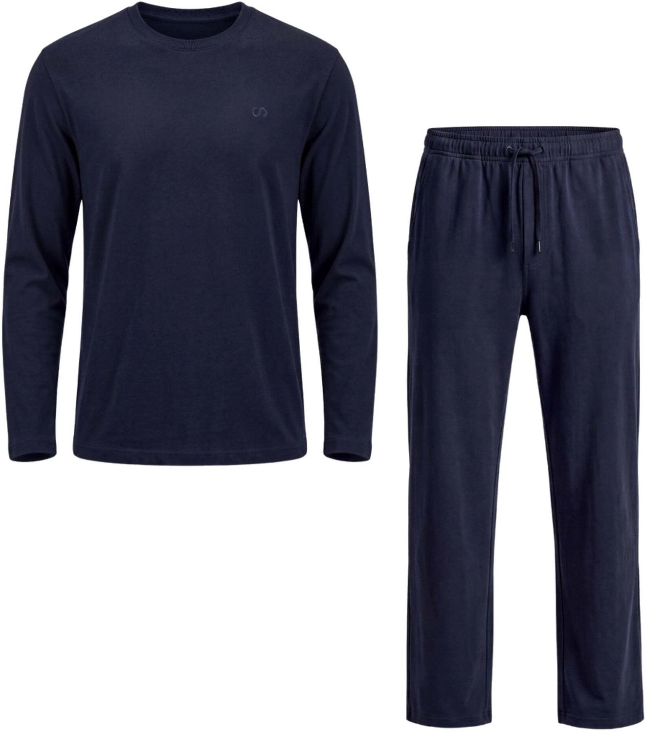 Schlafanzug Set Herren lang
