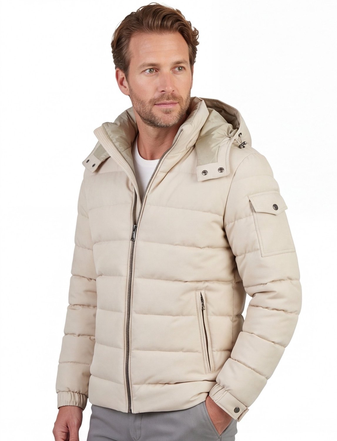 Reset winterjas beige