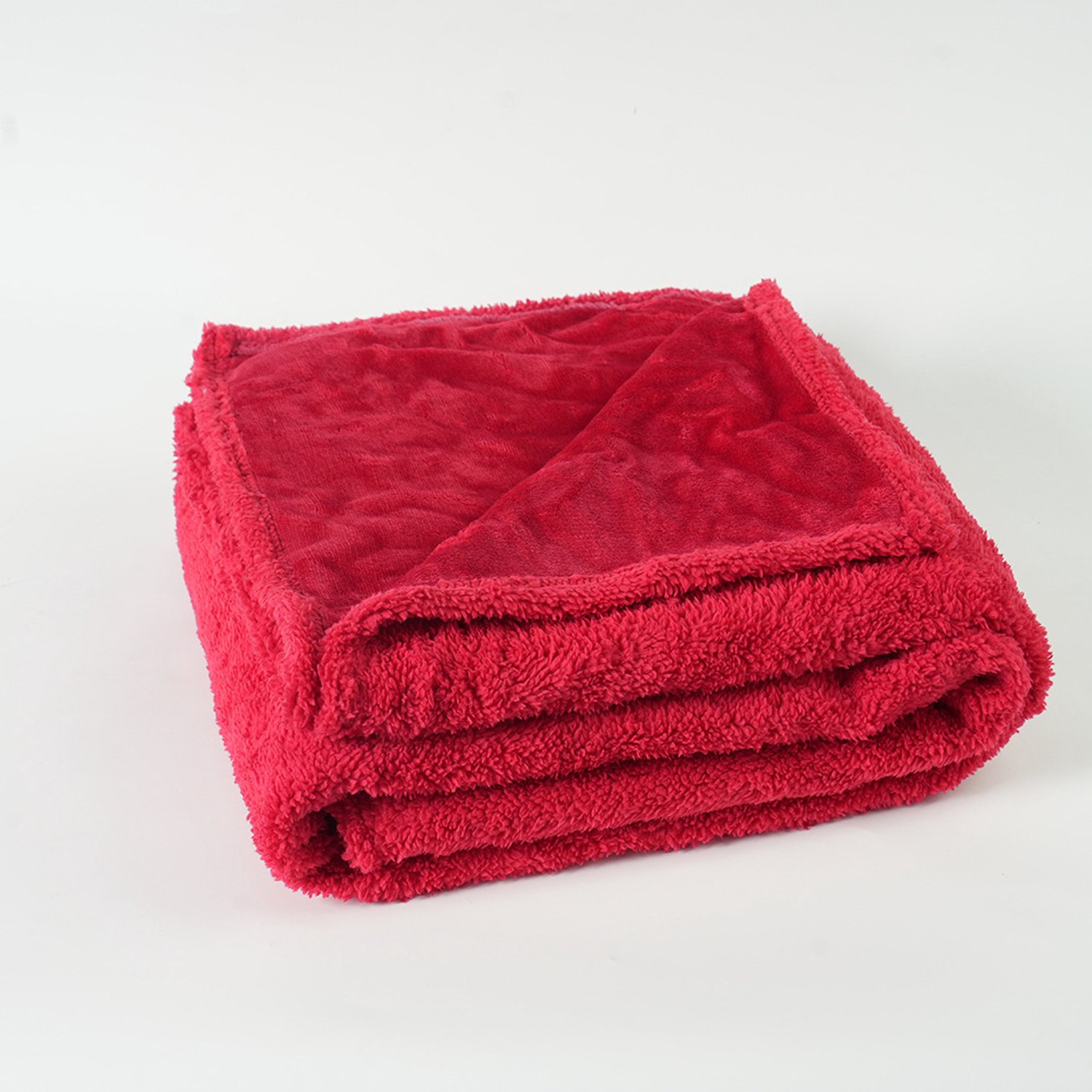 Waterdichte en Urinebestendige Hondendeken - Verdikte en Comfortabele Hondenmat van Flanel - Hondenmatras - 145x165cm - Rood