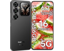 OUKITEL P2 PLUS 5G Smartphone 36GB RAM-256GB ROM-6.7 inch 120HZ FHD+-50MP Camera-Android16