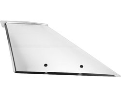 RVS Skeg Guard Protector voor Mercruiser Alpha I Gen II 1991 en later met Afvoeropeningen en Eenvoudige Installatie