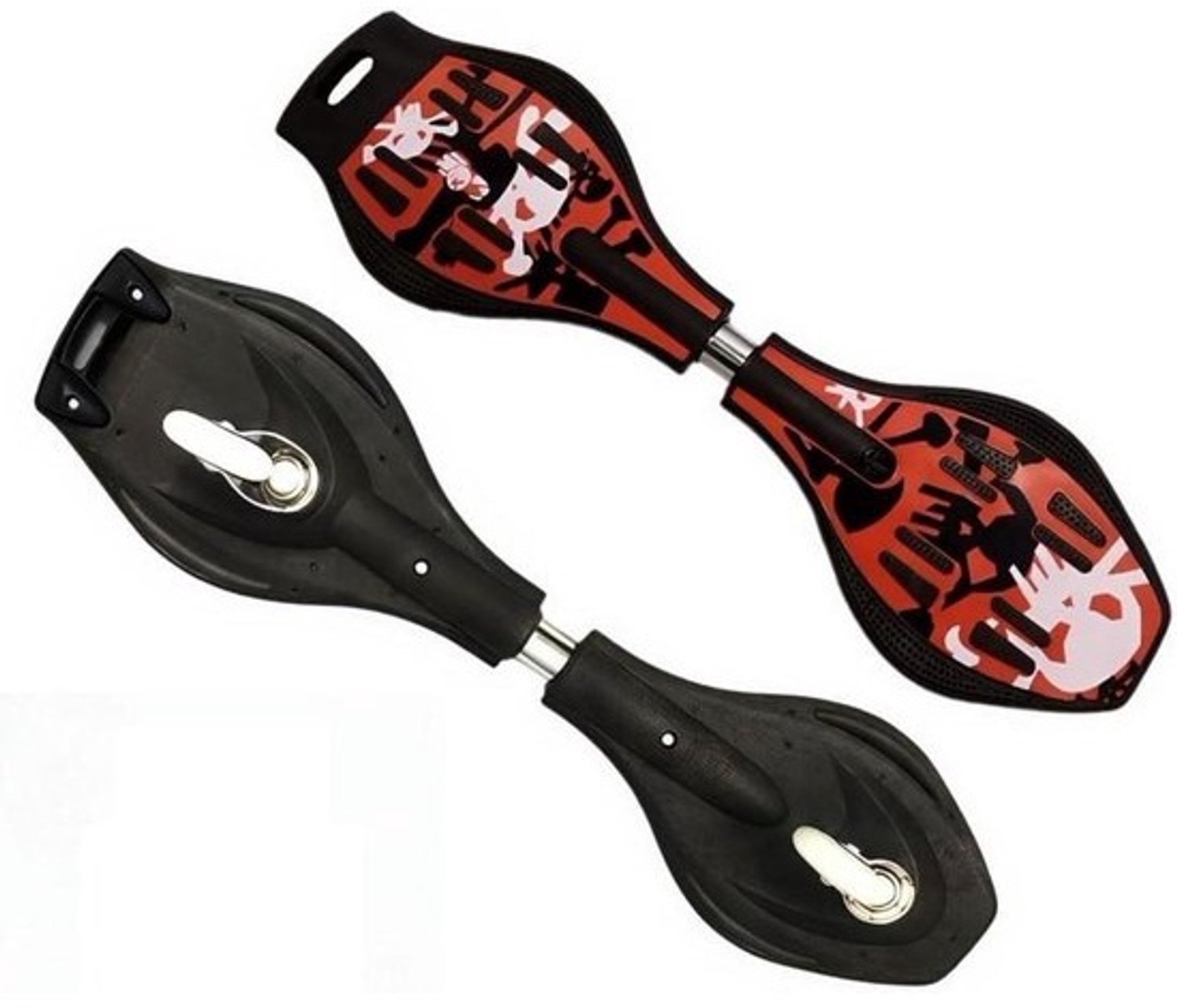 Waveboard Skateboard-surfboard Streetsurfen Inclusief draagtas 87 x 23 cm