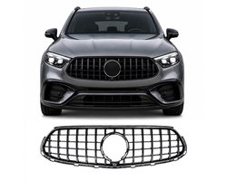 Panamericana Grille geschikt voor Mercedes GLC X254 & GLC Coupé C254 (2022-2026) – Glans Zwart