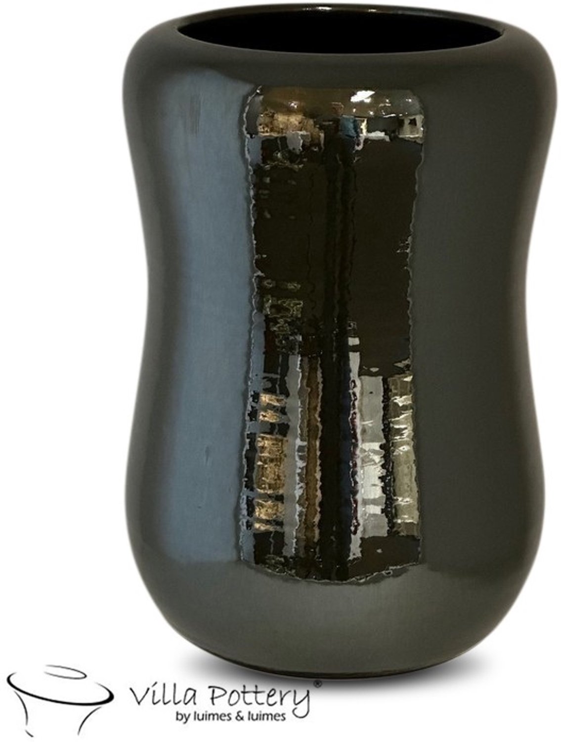 Villa Pottery Glasgow vaas Mos Groen 23 x 36 blauw
