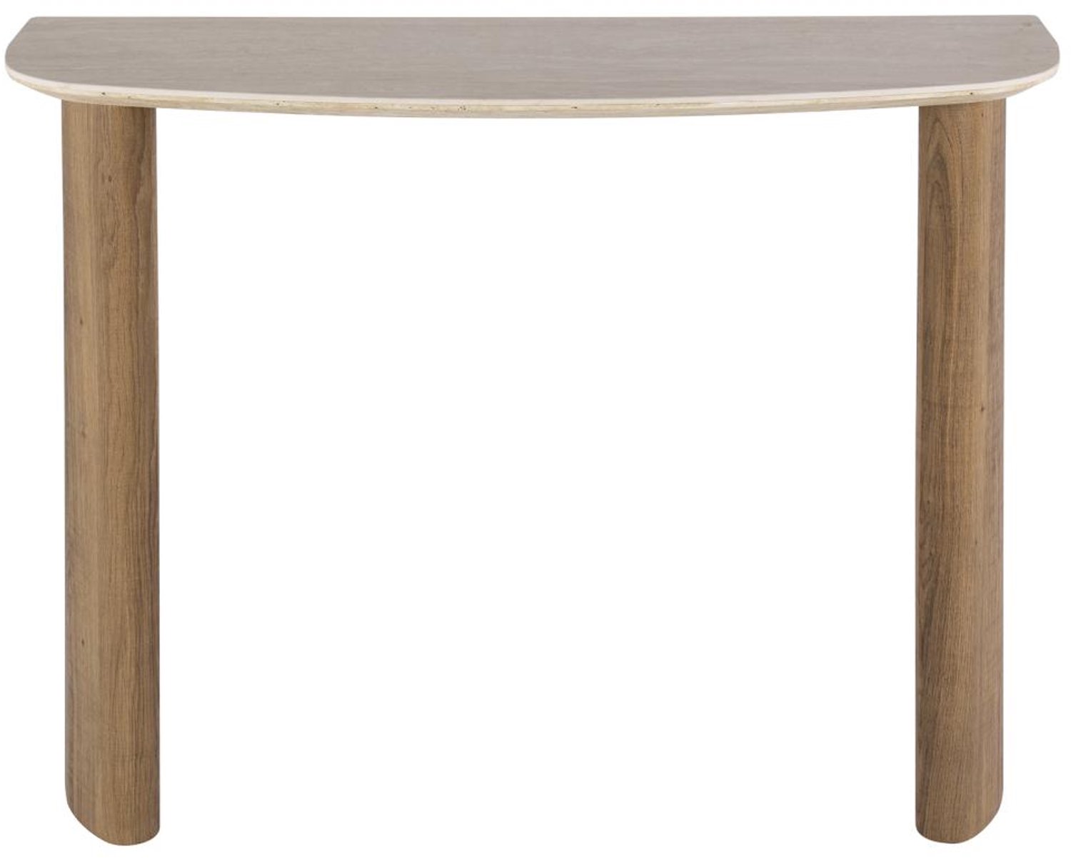 Fraaai Dexter sidetable - 100 cm - travertin look Naturel