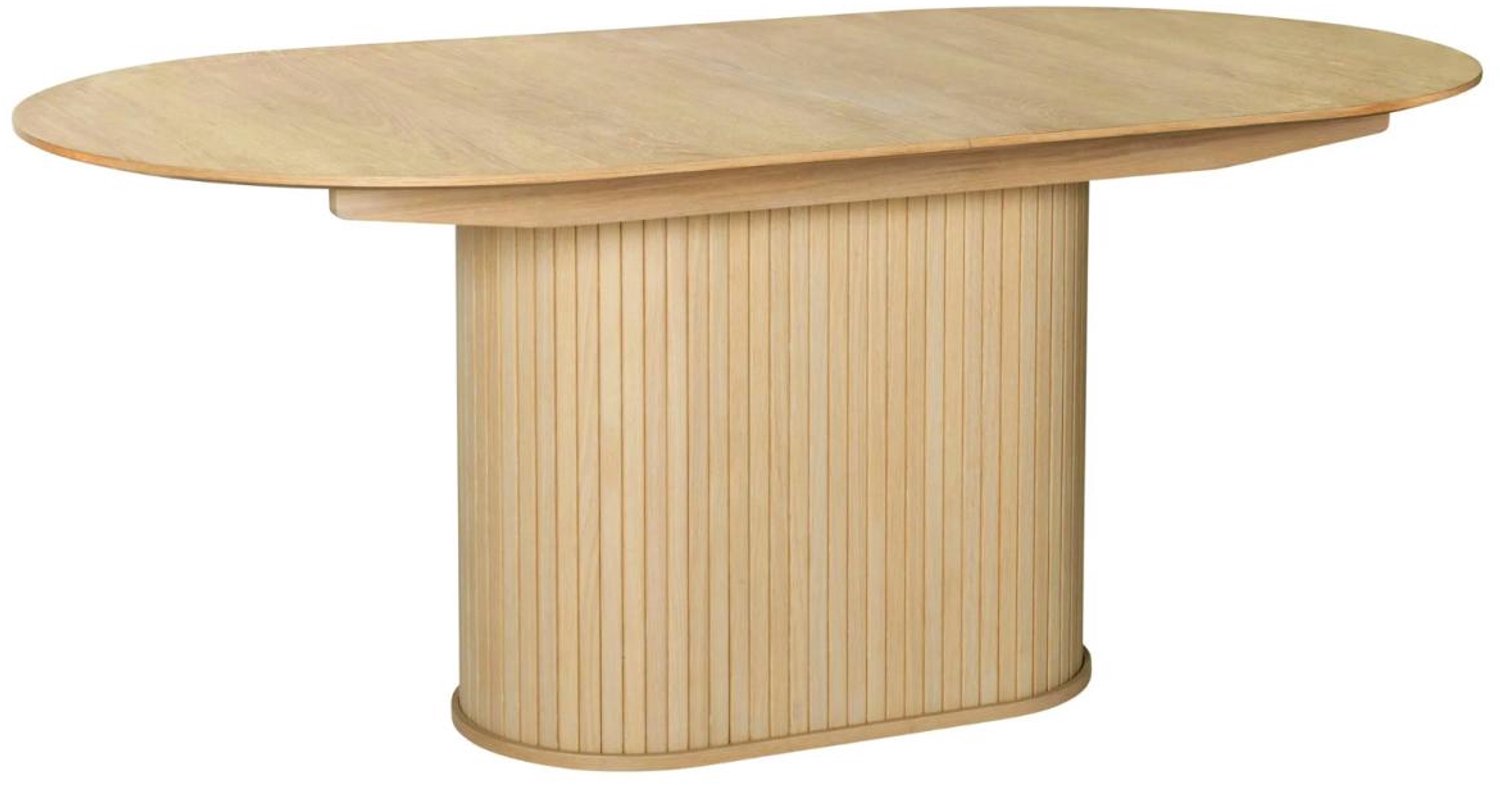 Nordic Home Amie uitschuifbare eettafel 95x180-230 cm ovaal - naturel