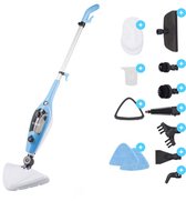 Kymo 9 in 1 Stoomreiniger en Handstomer - Stoommop - Stoomreiniger vloer - 2 microvezeldoeken - Handstoomreiniger - Stoomdweil - Vloerreiniger - Elektrische Dweil - Stoomapparaat Kleding - Vlekkenreiniger - Tapijtreiniger - Stoomreiniger Badkamer