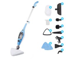 Kymo 9 in 1 Stoomreiniger en Handstomer - Stoommop - Stoomreiniger vloer - 2 microvezeldoeken - Handstoomreiniger - Stoo