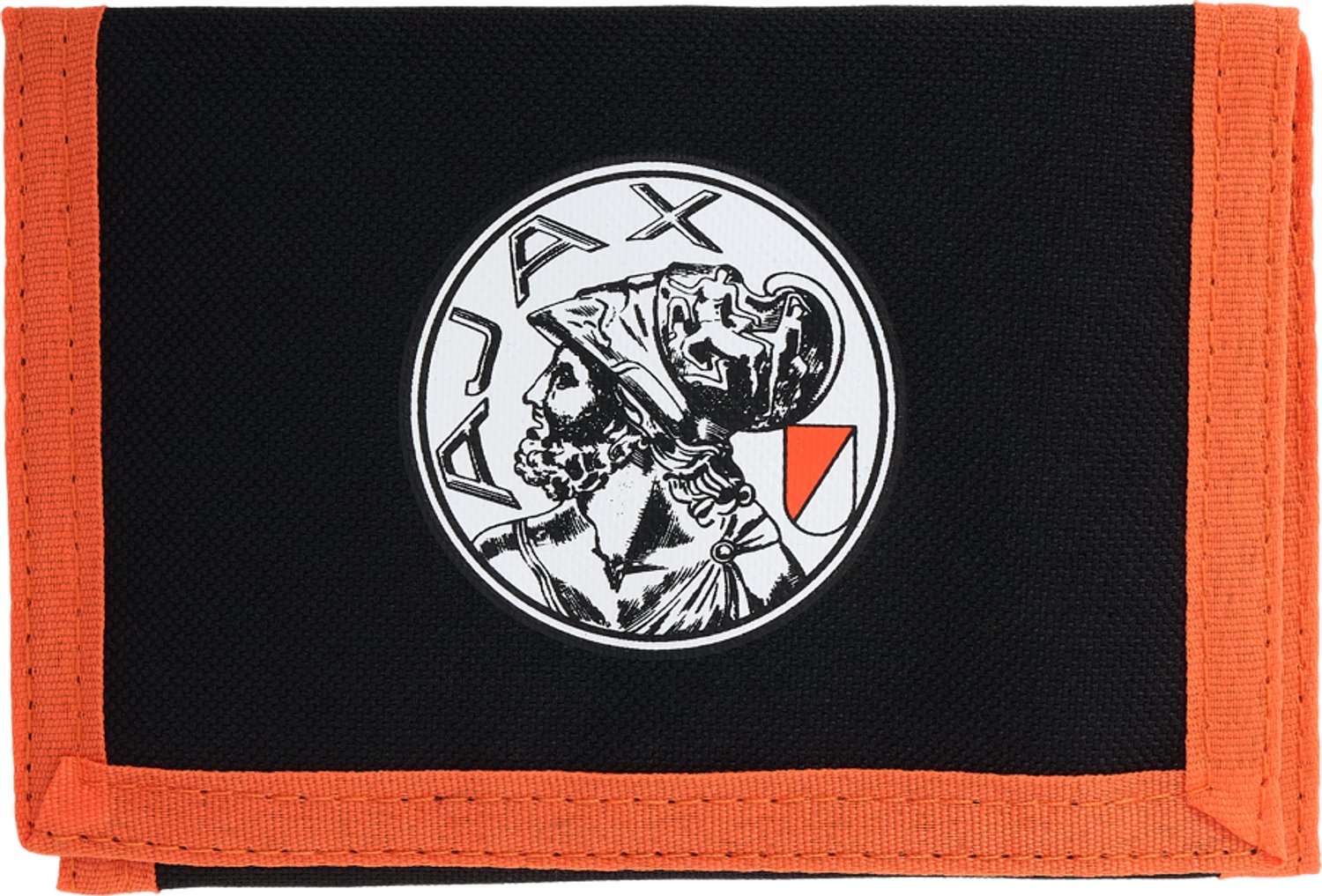 Ajax-portemonnee zwart oranje