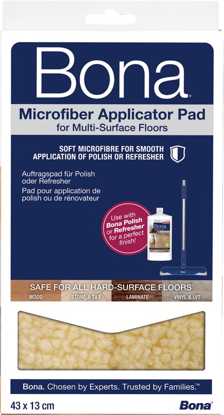 Bona Applicator Pad - Microvezel - Dweilpad - Vloerpad - Refresher