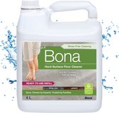 Bona Harde Vloer, Tegel en Laminaat Reiniger - Navulling 4 Liter - Natuursteen Reiniger - PVC Reiniger - Vloerreiniger Vloeistof (Ook Geschikt Voor Robotstofzuiger Met Dweilfunctie)