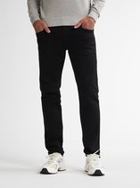 Petrol Industries Heren Jeans Slim Fit Seaham Classic - Spijkerbroek - Essentials Collection - Zwart - Maat W33L34