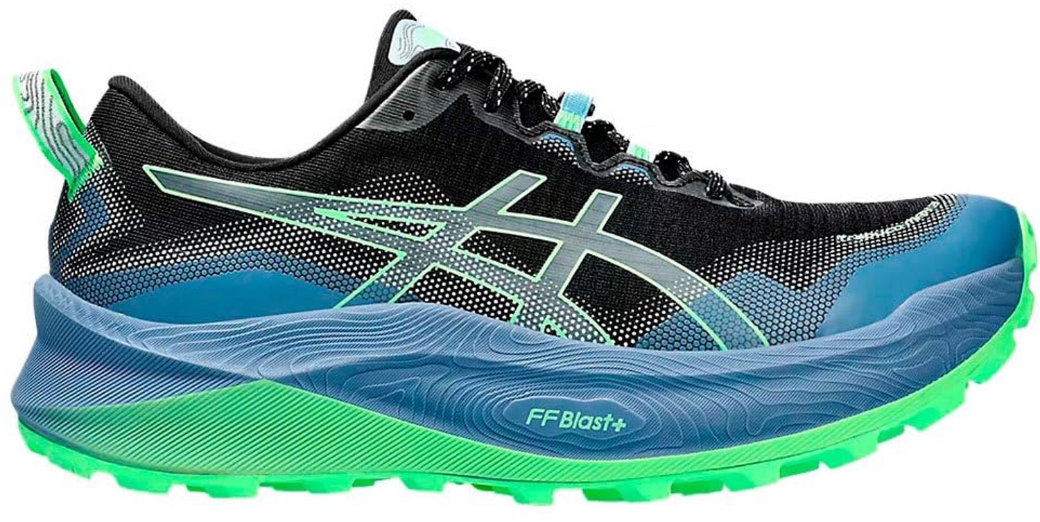 Asics Trabuco Max 3 Hardloopschoen Cool Matcha/ 45 Zwart