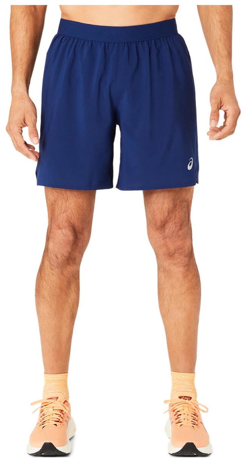 Asics ROAD 2-N-1 7IN Short Expanse/Midnight Blauw