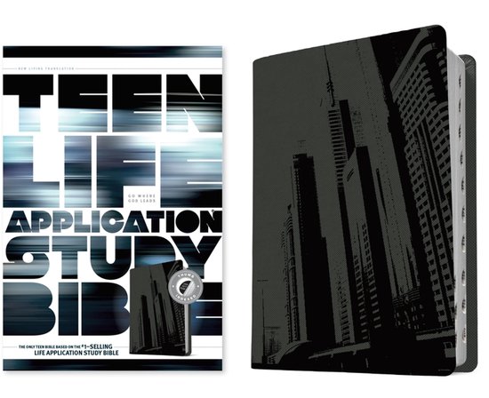 Omslag van Teen Life Application Study Bible NLT – Steel City