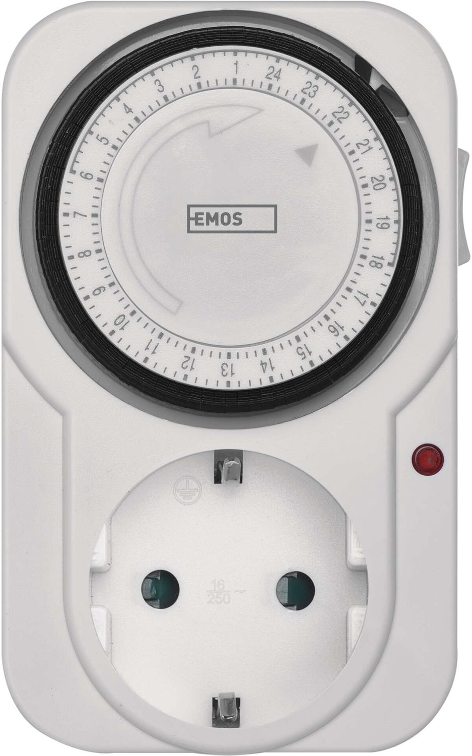 EMOS Timer – mechanisch schakelstopcontact TS-MD31, P5522