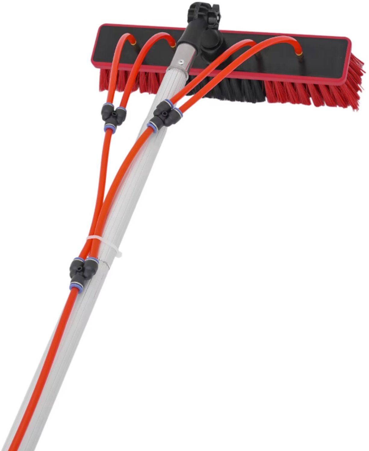 Lilac & Lily Telescopische Wasborstel voor Zonnepanelen & Ramen – 10 Meter - Telescoopsteel met 20 m Waterdoorvoer - Uitschuifbaar