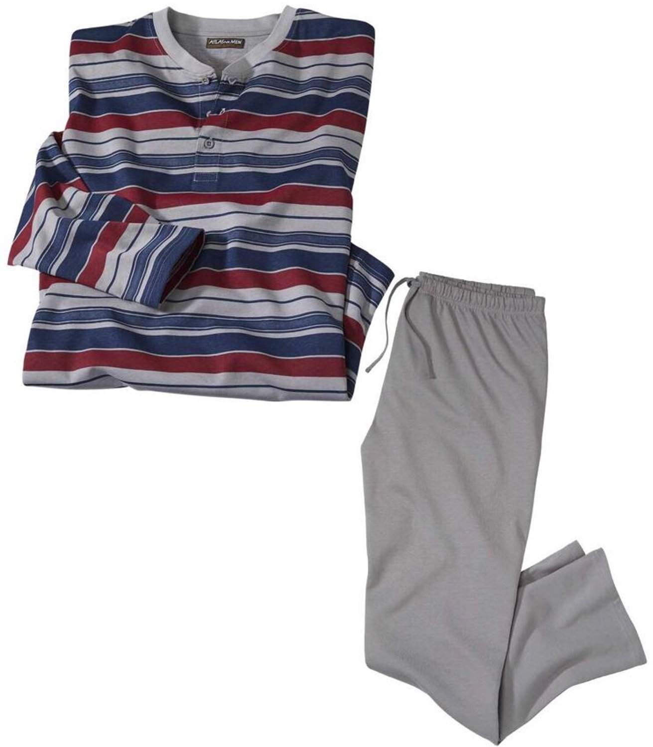 ATLAS FOR MEN - Pyjama Extra Comfort - Heren - Verkrijgbaar in grote maten - 4XL