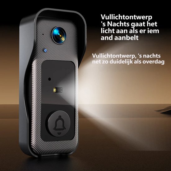 NAXSIR Slimme videodeurbel met 4,3‑inch binnenscherm, nachtzicht, 130° groothoek en tweerichtingsaudiocommunicatie — afbeelding 4