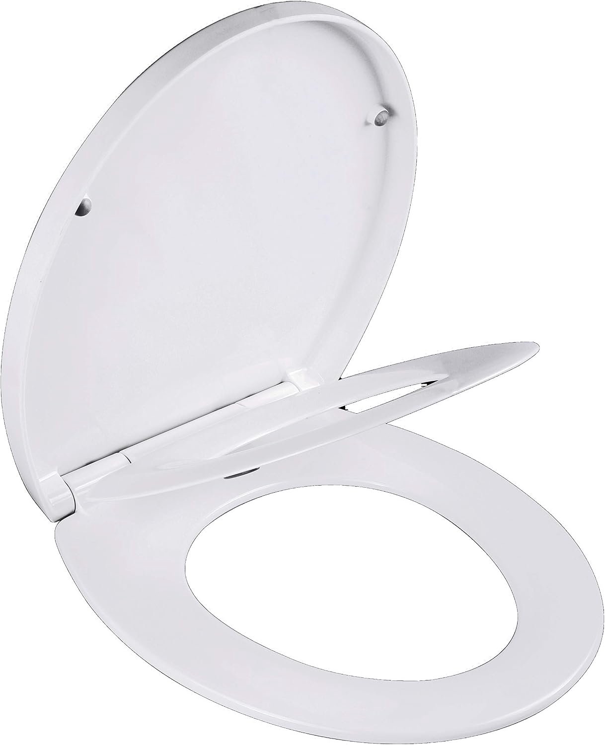 Merkloos Duroplast Toiletzitting met Soft-Close en Kinderzitje