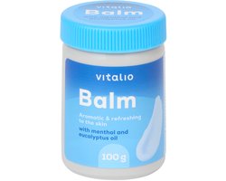 Vitalio balsem - 100 gram - met menthel en eucalyptus - verkoudheid - spierklachten - de originele balsem - Inhalatiezalf