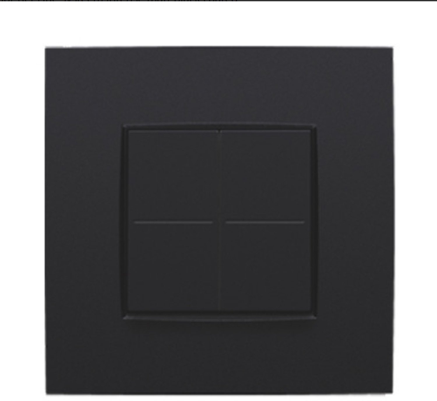 Niko 136-91004 dimschakelaar voor het Hue systeem Intense matt black coated
