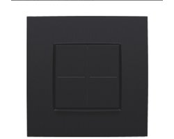 Niko 136-91004 dimschakelaar voor het Hue systeem Intense matt black coated