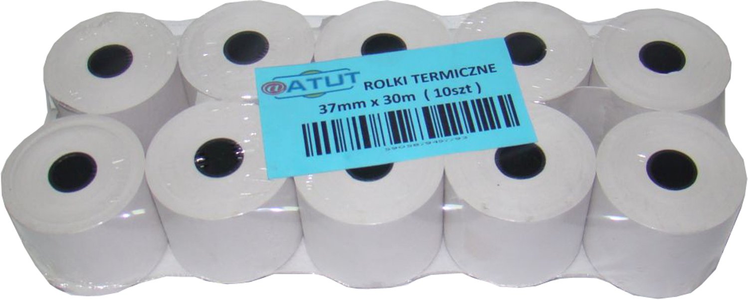 Thermische Kassabonnen Rol 37x30m - 10 stuks