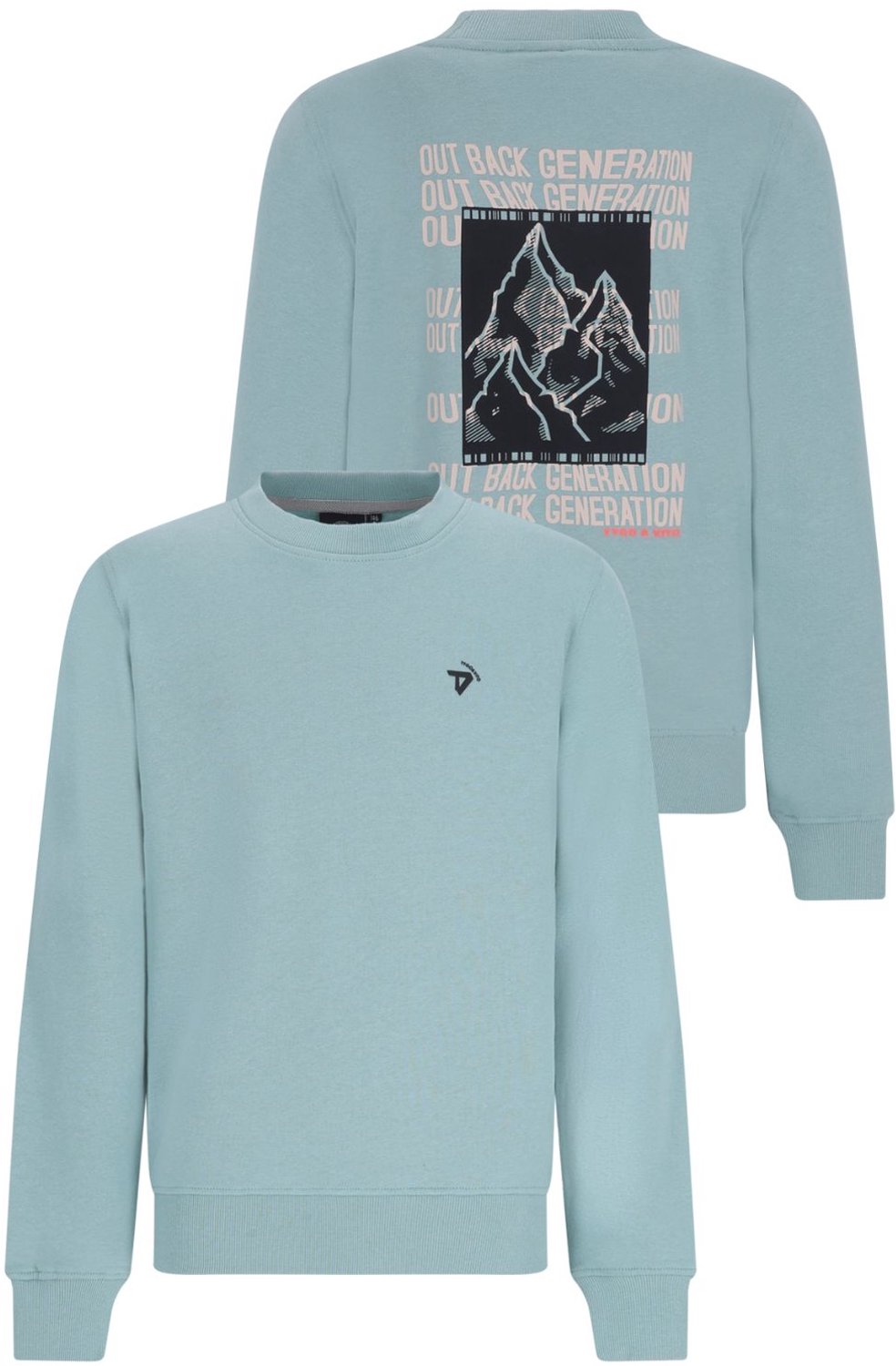 TYGO & vito X608-4311A-106 Jongens sweater Nate - Maat 122/128