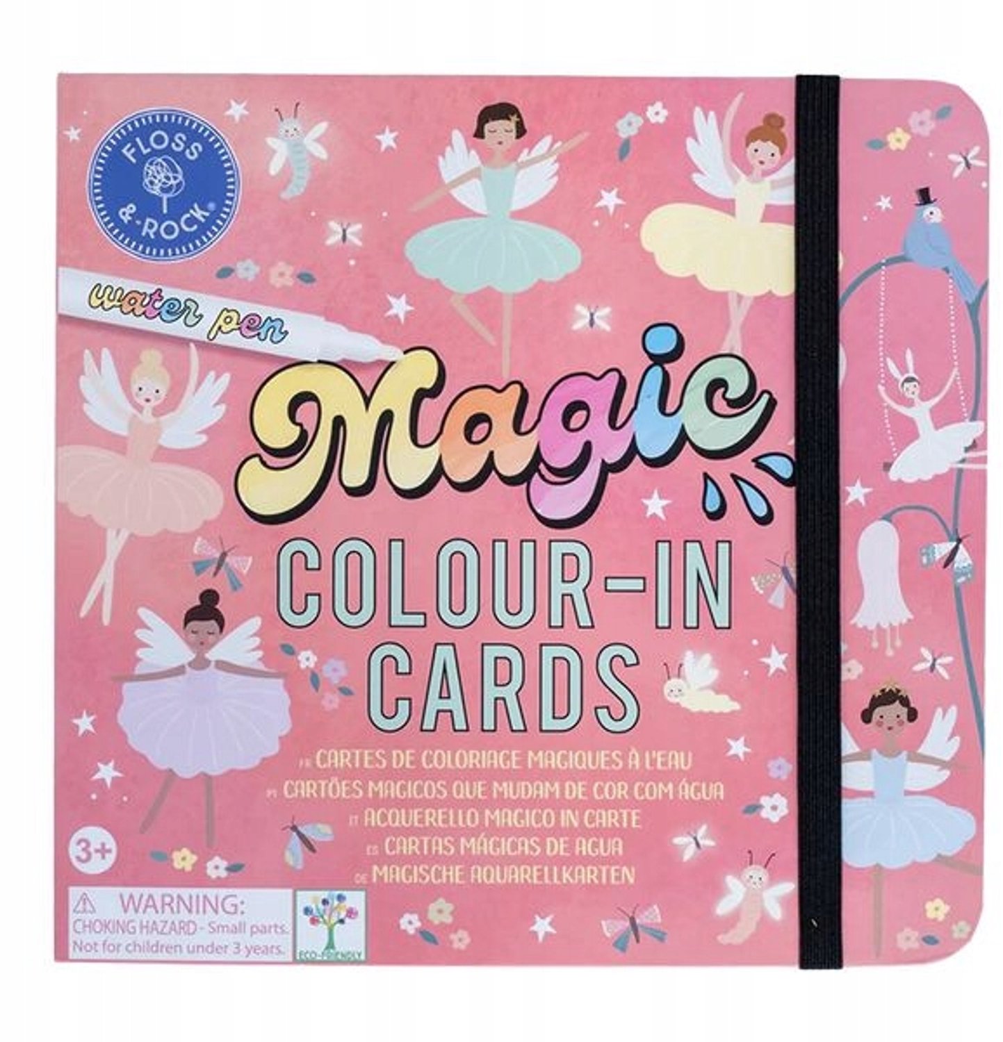 Floss & Rock Water Kleurplaten Balletmeisjes met Waterstift