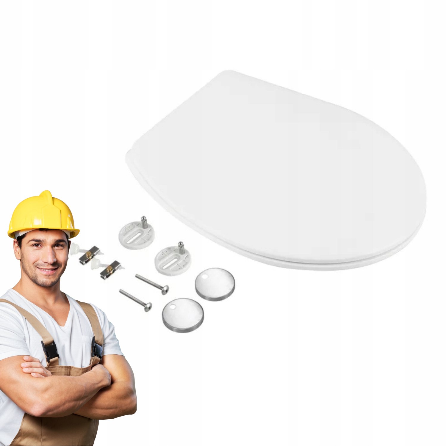 Kindvriendelijke Toiletbril 2-in-1 met Softclose - Merkloos
