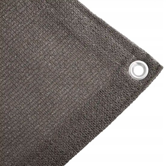 Camping vloerkleed 300x600cm Antraciet HDPE - Ademend & Snijdbaar — afbeelding 2