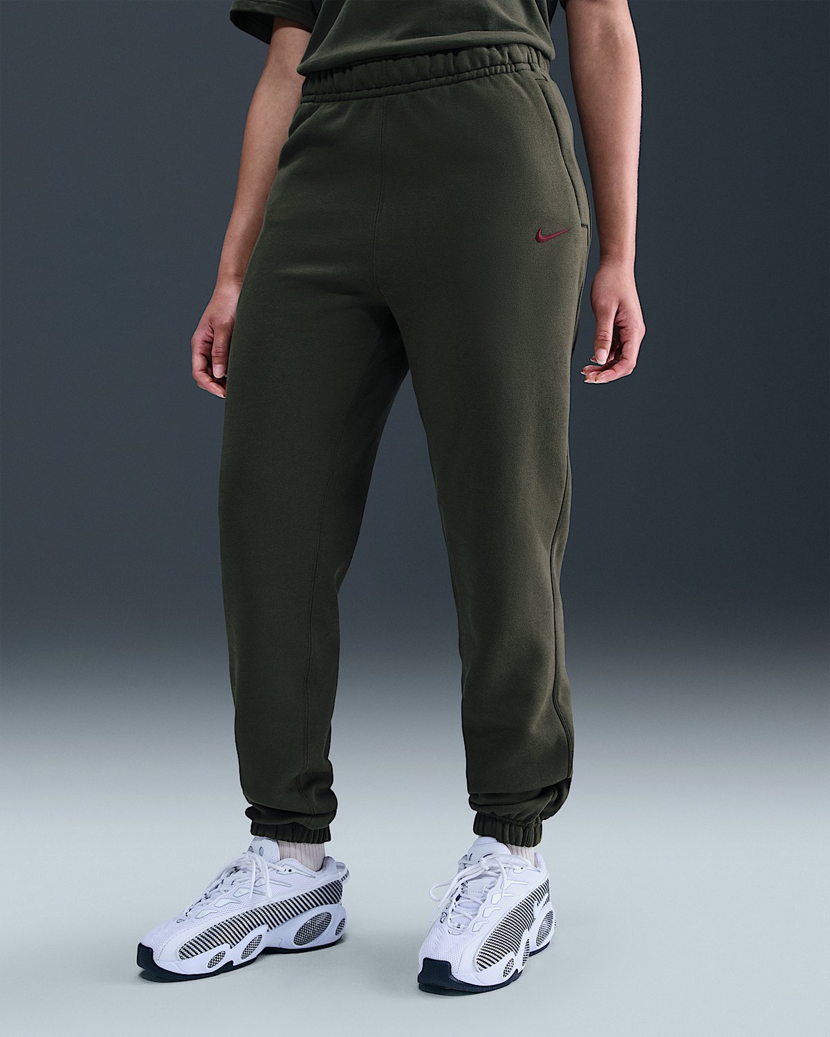 Nike NOCTA Fleece CS Joggingbroek – Cargo /Team NOCTA Lifestyle Heren Sportbroek voor Mannen Groen