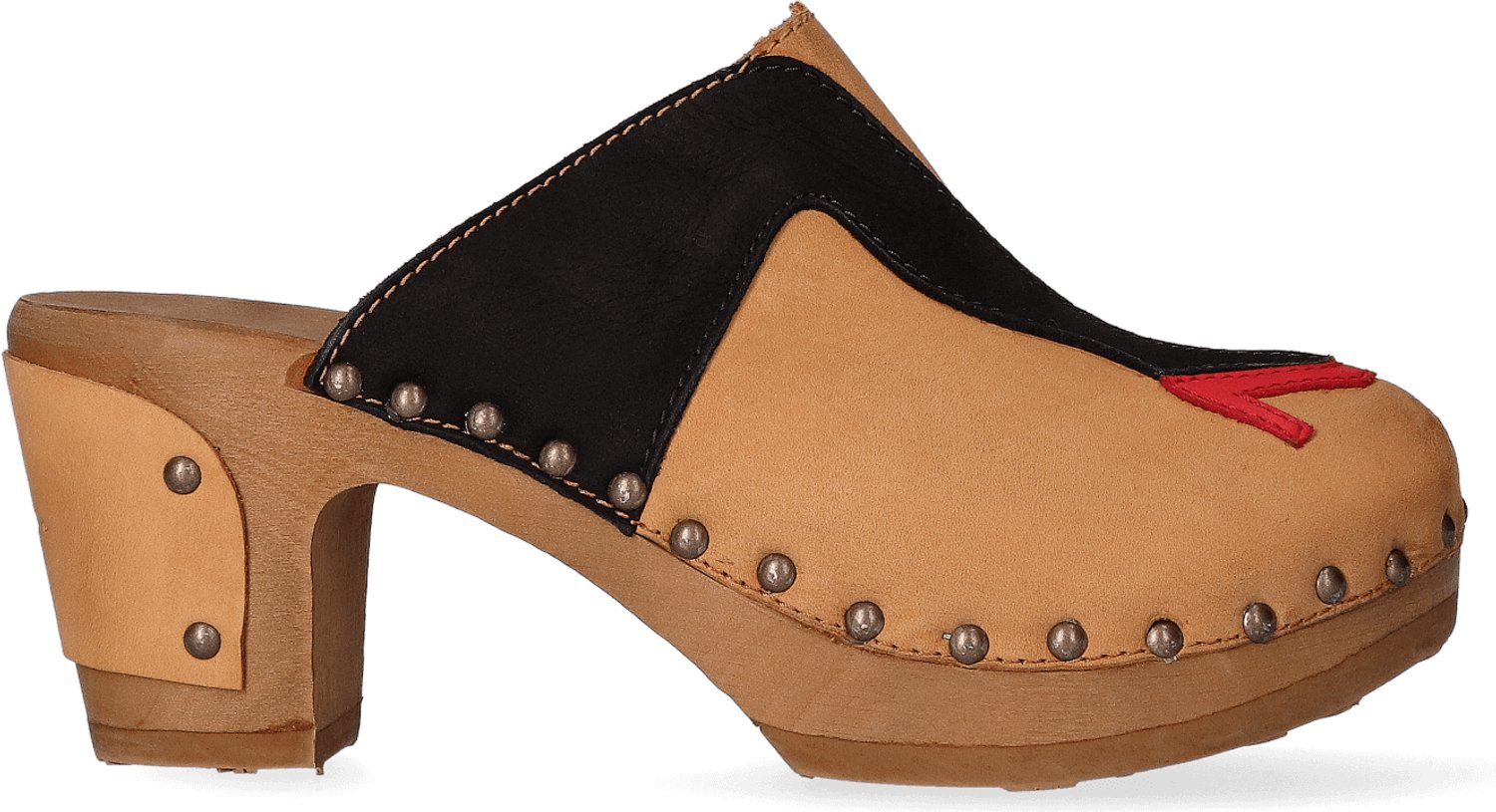 Jan Jansen - Walk On Wood - Dames - Clogs - Bruin