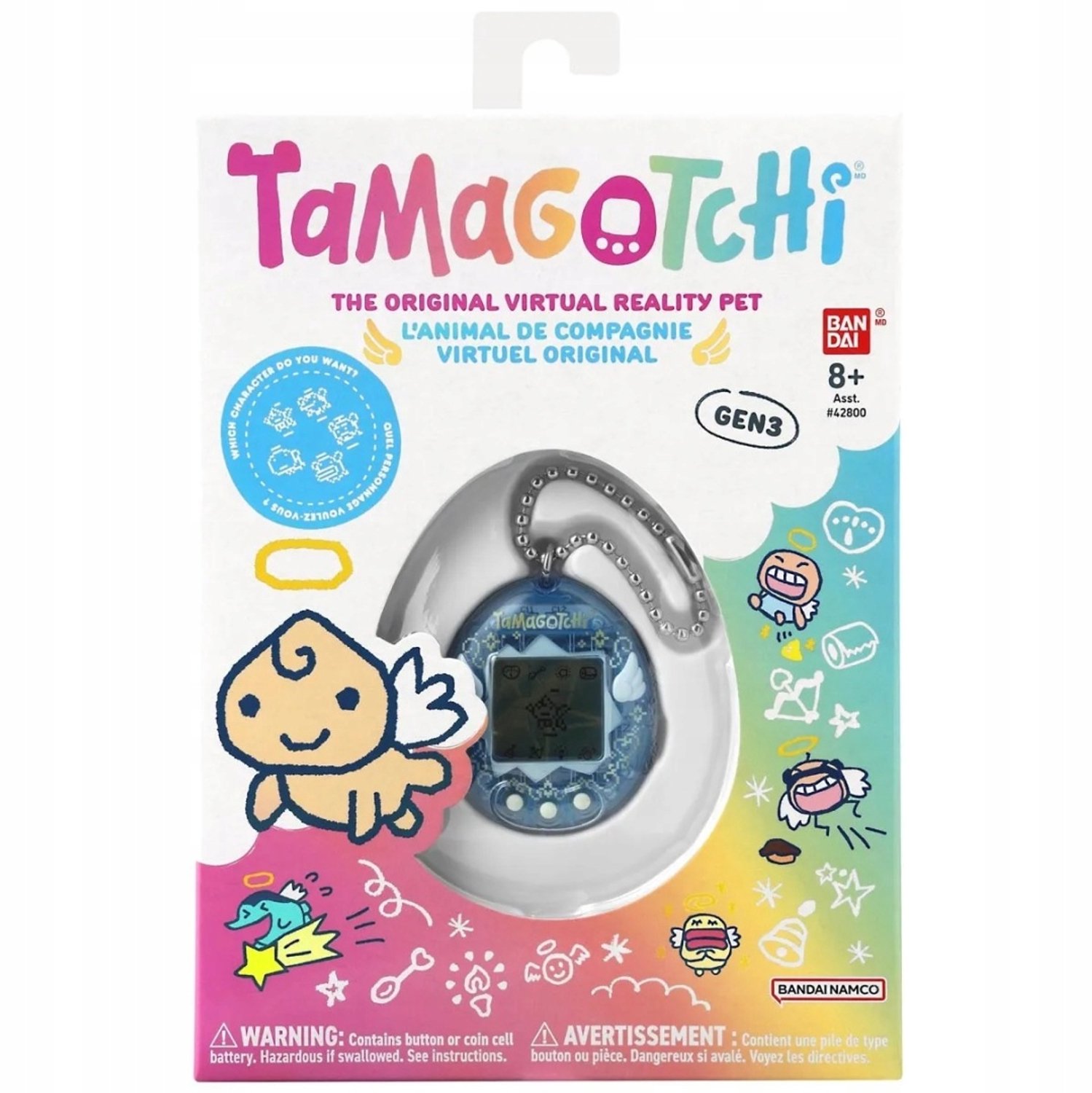 Tamagotchi Angel Sky Origineel Bandai - Digitale Huisdier Spel