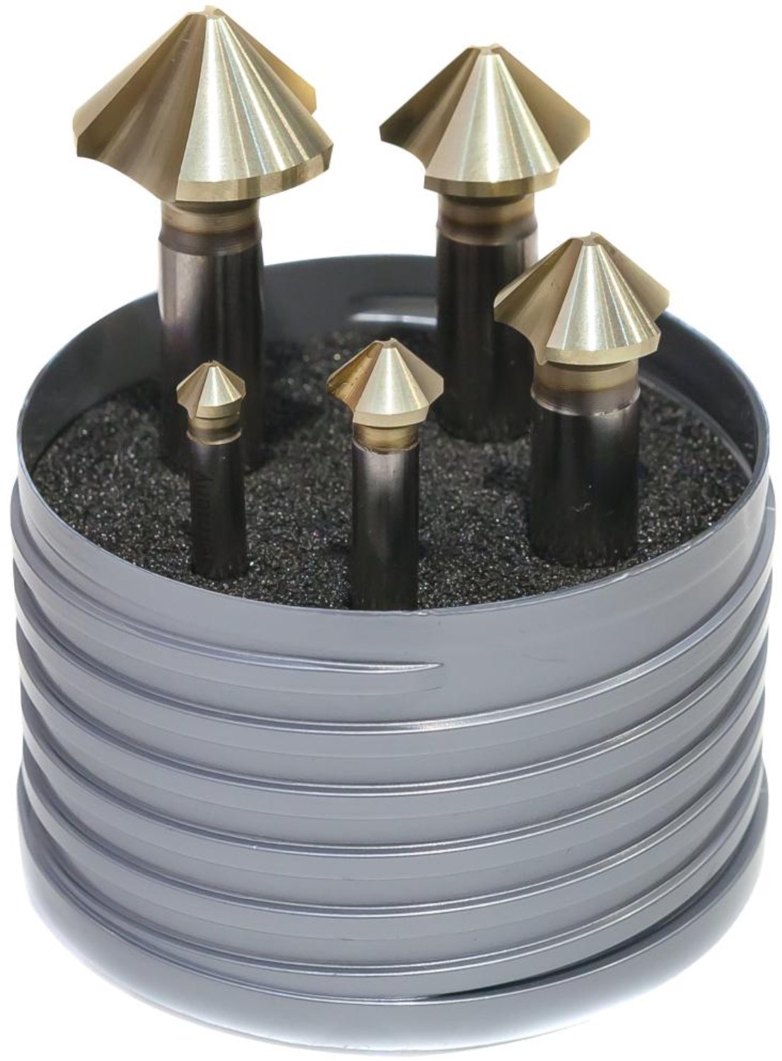 Verzinkborenset ongelijkeverdeling HSS TiZrN 90gr.6,30-25mm BECK