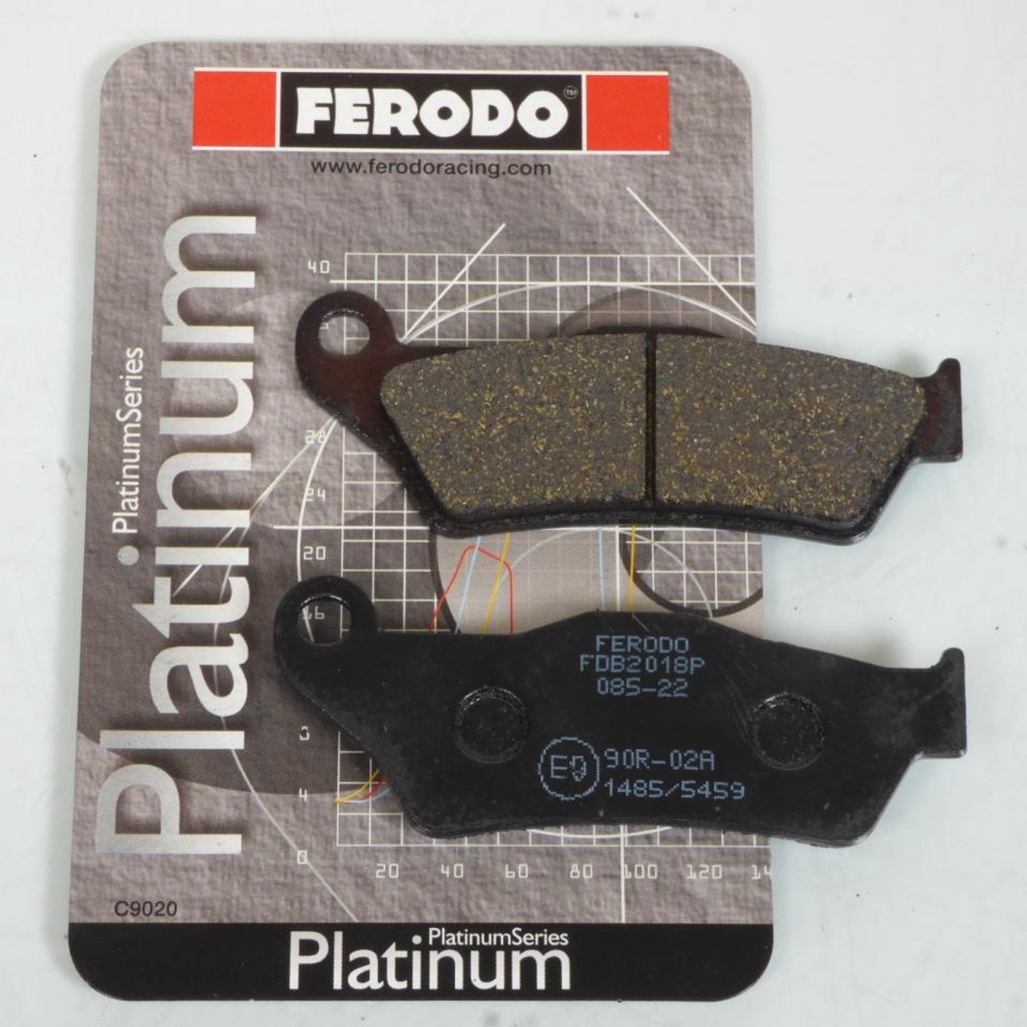 Remblokken Ferodo voor Motor 159 950 19277 2005 tot 2006 achteraan Nieuw