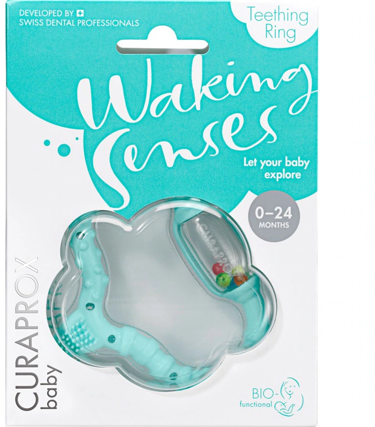 Curaprox Bijtring - Turquoise