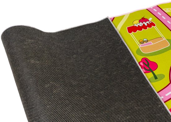 speelkleed sweet fun - speeltapijt - 140 x 200 cm - antislip speelmat - kindertapijt — afbeelding 2
