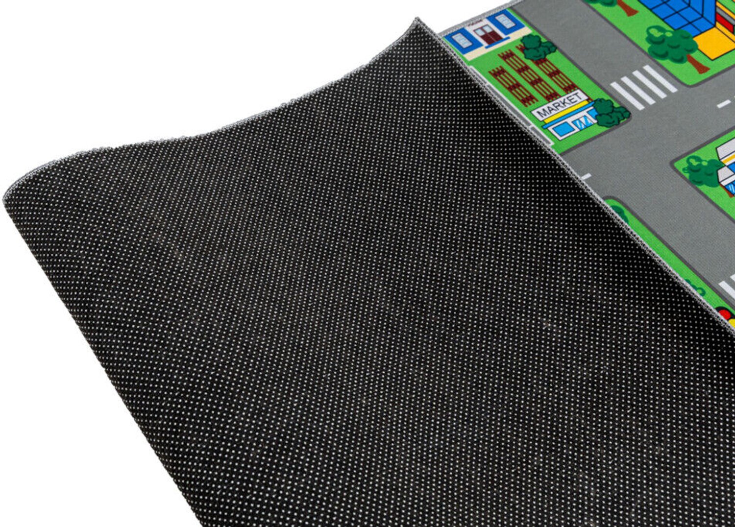speelkleed - speeltapijt - 140 x 200 cm - speelmat - cityfun - antislip en wasbaar — afbeelding 2