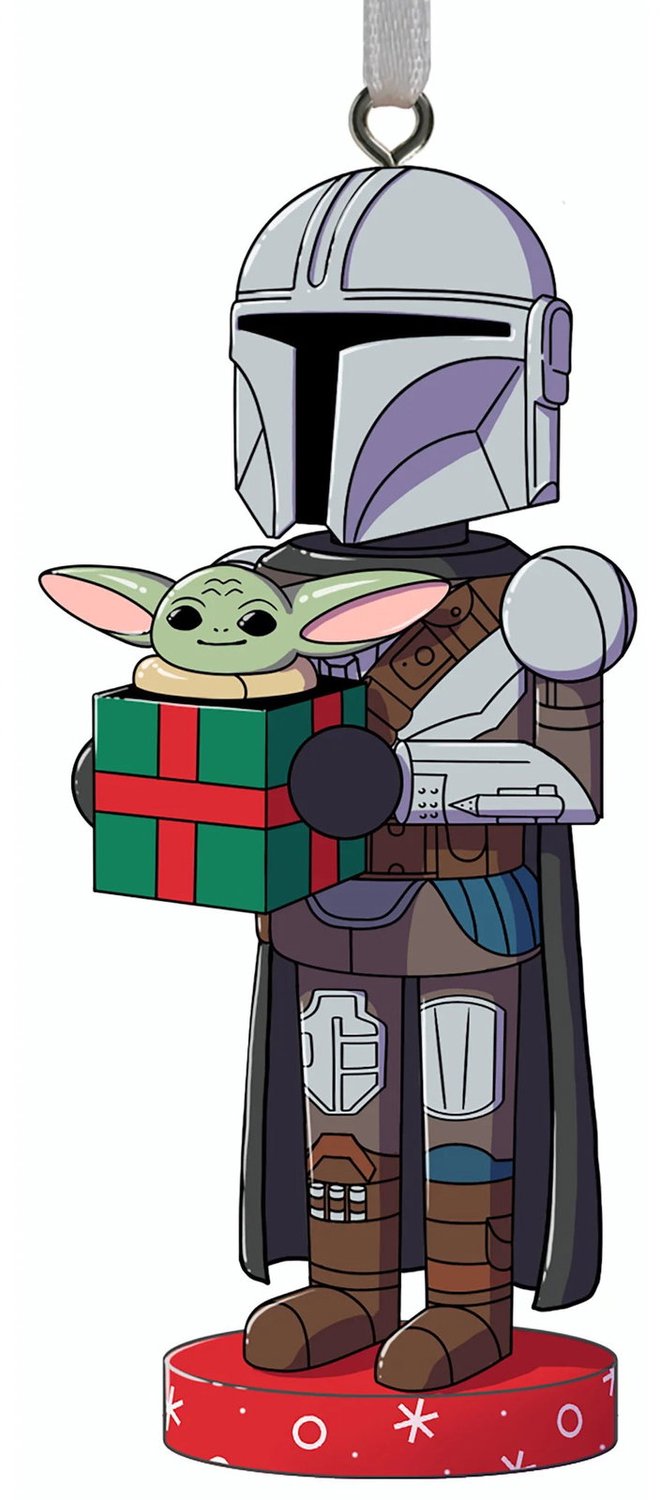 Ornament l96 nutcracker mandalorian Hallmark