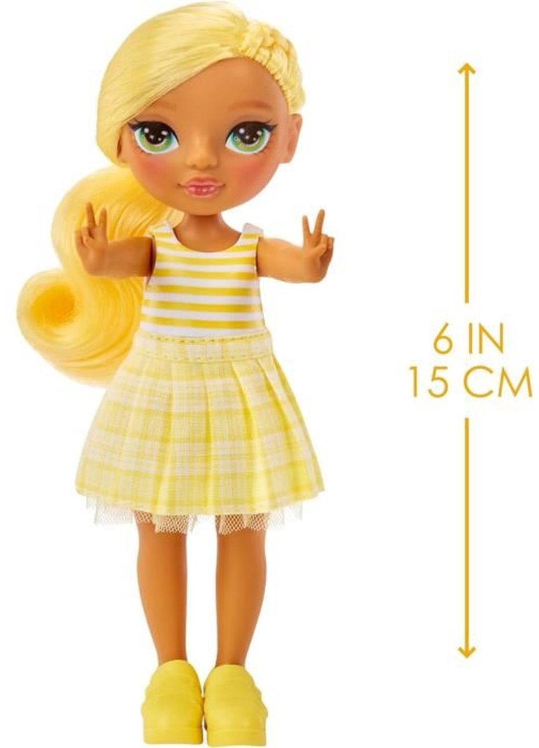 Rainbow High Littles minipop - Daisy (geel) — afbeelding 13