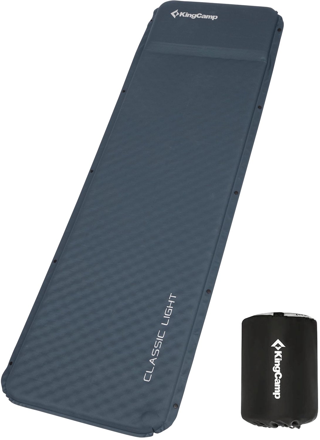 Zelfopblazende Campingmat met Ingebouwd Kussen