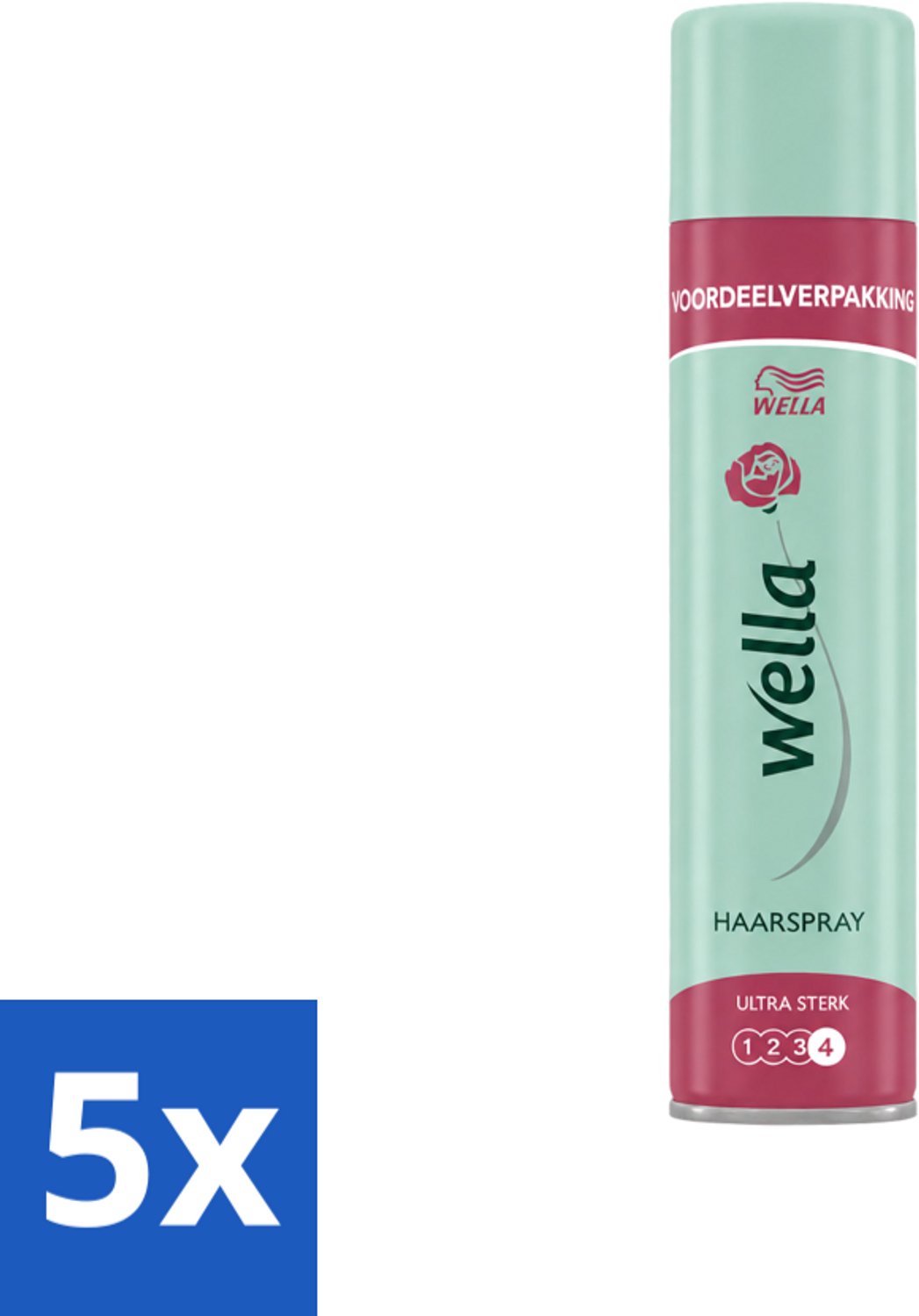 5 x Wella – Ultra Strong Hold – Haarspray – 400 ml - Voordeelverpakking - 5 stuks