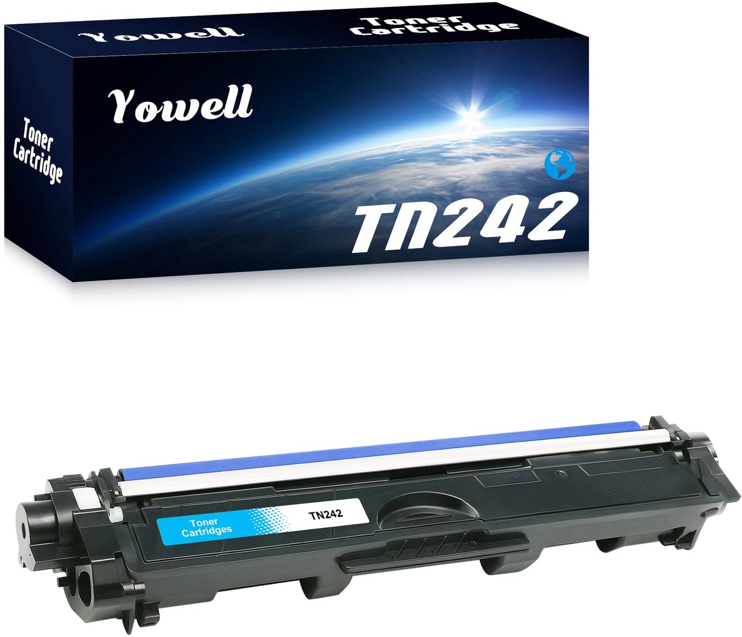 Toner Cartridge Compatibel met Brother TN242C (Cyan)