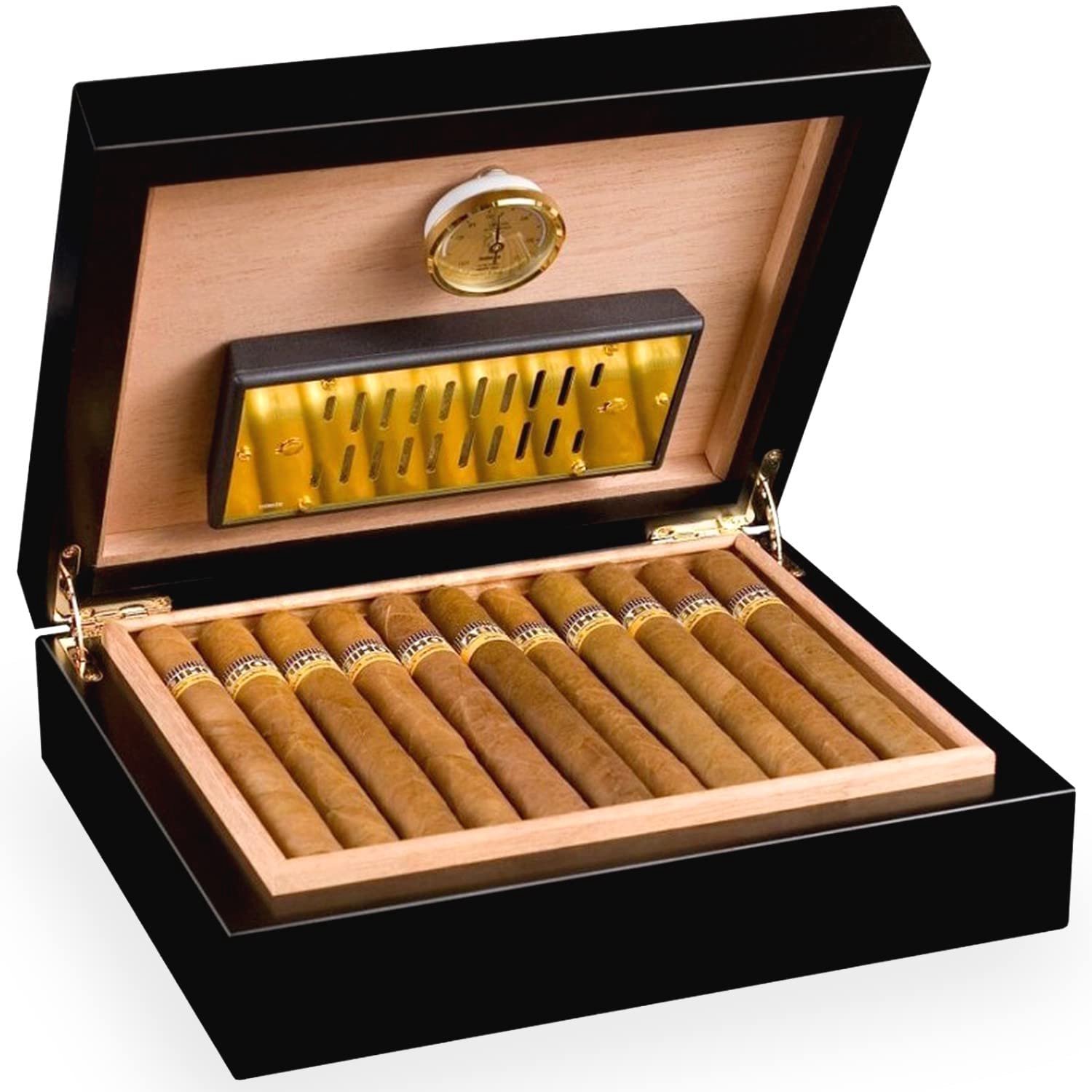 Deluxe Cigar Humidifier met LCD Display