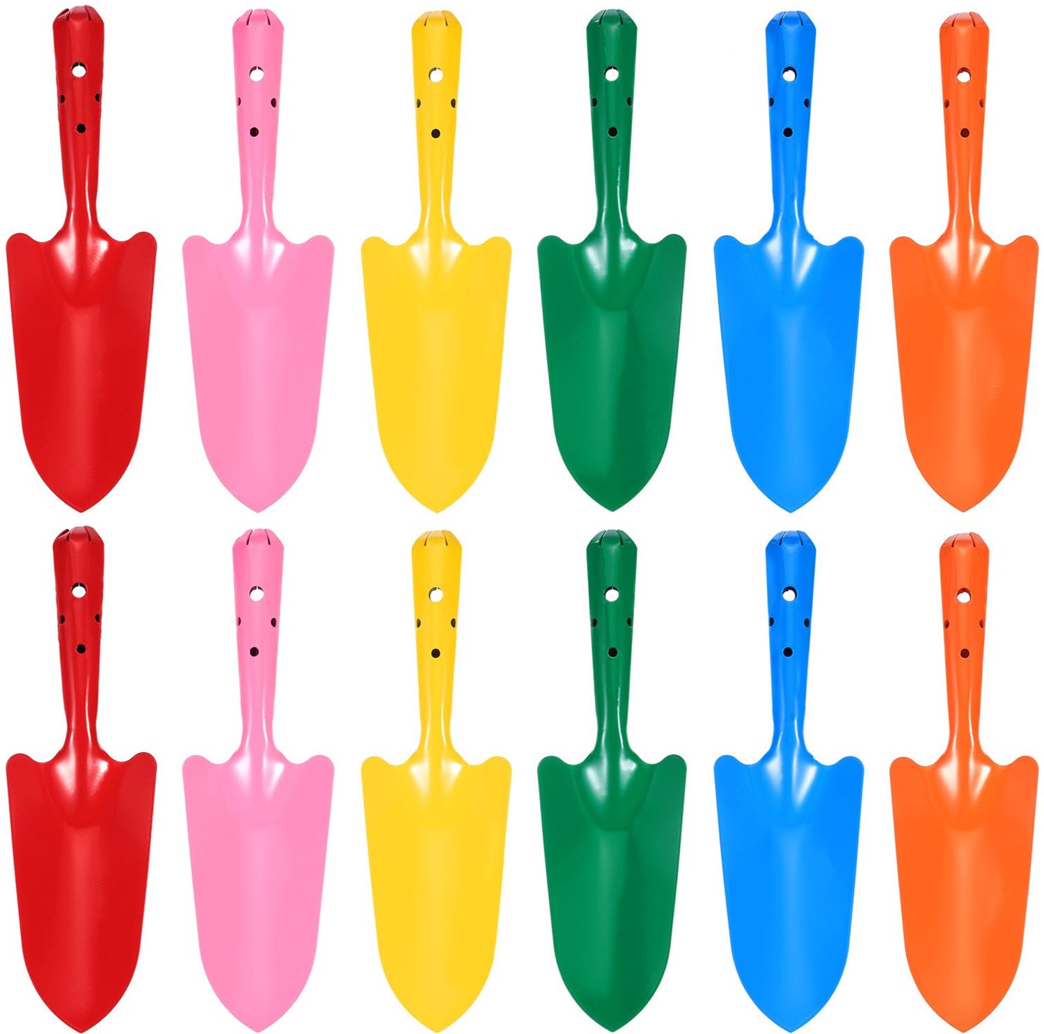 Set van 18 Kleurrijke Mini-Spades - Tuinieren, Opgraven en Verplanten